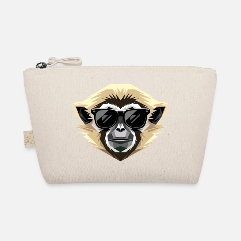 Gibbon Singe Mainblanche Gibbon Singe Lar mignon Trousse biologique
