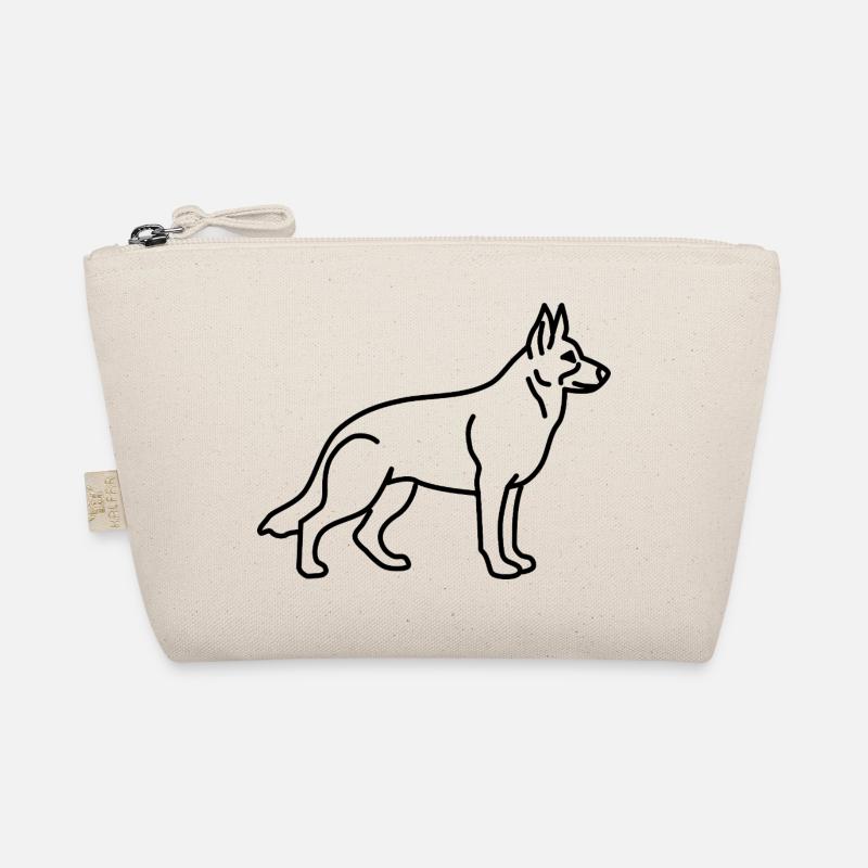 Schäferhund Kontur Bio-Täschchen