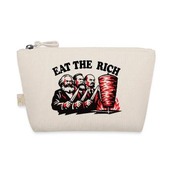 Eat the rich - Marx Engels Lenin - Döner Kebab - Organic Pouch - nature - Front