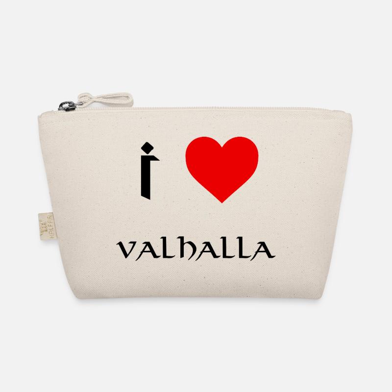 Ich liebe Valhalla - Bio-Täschchen - Natur