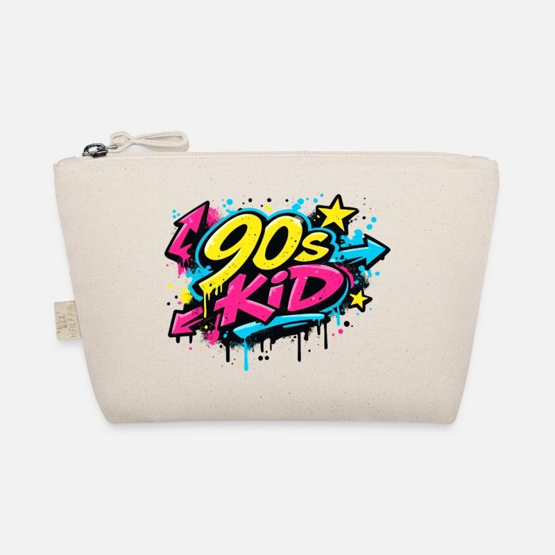 90s Kid Graffiti Burst Bio-Täschchen