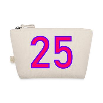 25. 25 ANS. 25e ANNIVERSAIRE. ANNIVERSAIRE 25 ANS. - Trousse biologique - nature - Devant