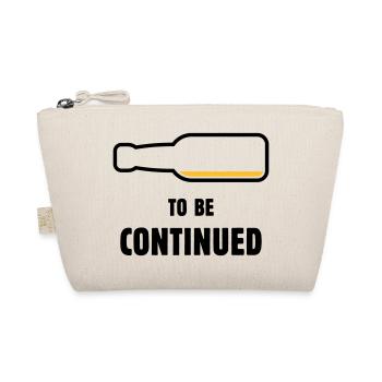 To Be Continued (Bier / Bierchen ( POS 2C) - Bio-Täschchen - Natur - Vorne