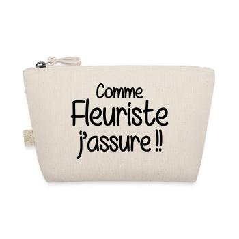 Comme fleuriste j'assure humour métier - Trousse biologique - nature - Devant