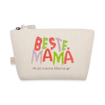 Beste Mama  - Bio-Täschchen - Natur - Vorne