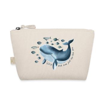 Liberté pour l’espoir - Baleine bleue avec banc de poissons - Trousse biologique - nature - Devant