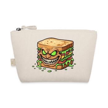 Spooky Sandwich Monster - Organic Pouch - nature - Front