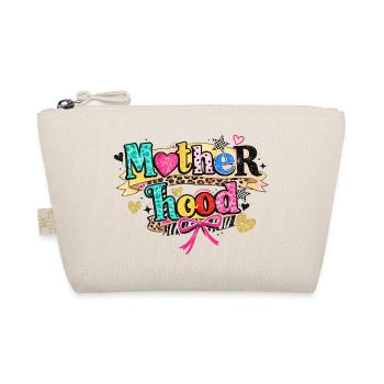 Cool Mom: Motherhood Style Retro-Doodle - Bio-Täschchen - Natur - Vorne
