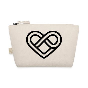 Infinite Heart - Organic Pouch - nature - Front
