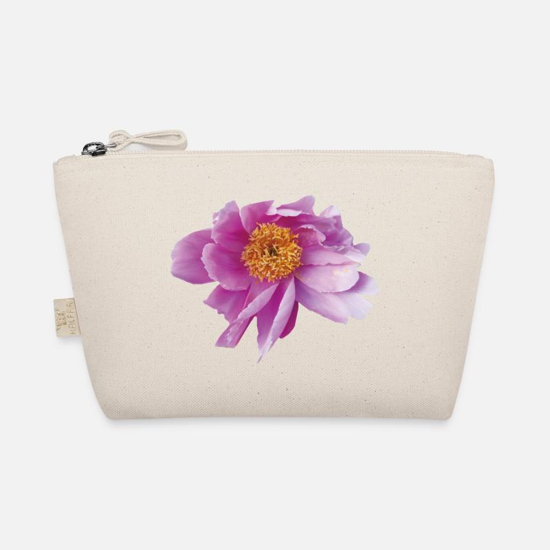 Peony_Dancing_in_Wind - Bio-Täschchen - Natur