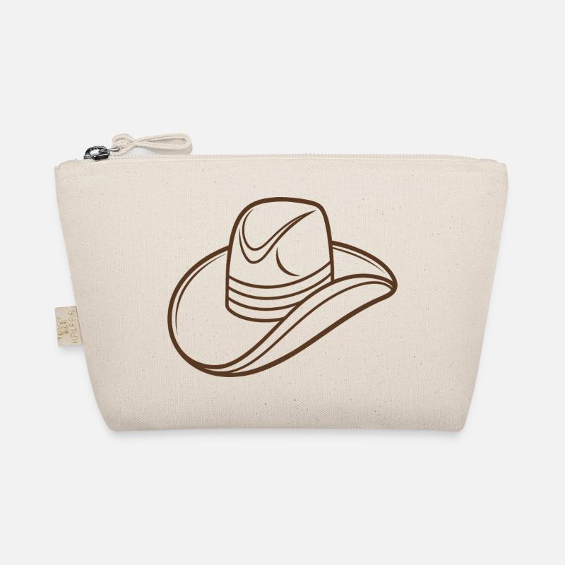 Cowboy hat Organic Pouch