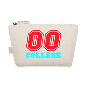 00 College Neon Emblem - Organic Pouch - nature - Front