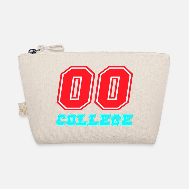 00 College Neon Emblem Organic Pouch