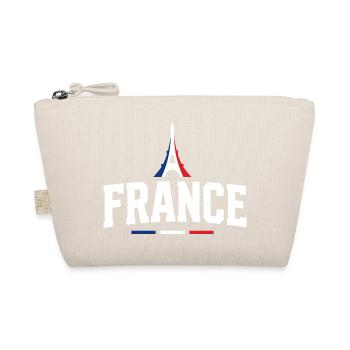 Éiffel et drapeau français supporter - Trousse biologique - nature - Devant