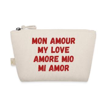 Amour international multilingue. Romantique. - Trousse biologique - nature - Devant