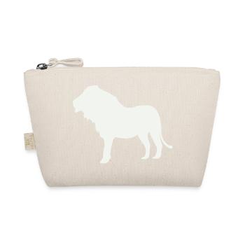 Silhouette de Lion au clair de lune - Trousse biologique - nature - Devant