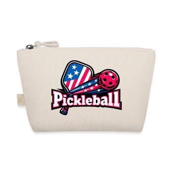 Drapeau patriotique de pickleball qui éclate - Trousse biologique - nature - Devant