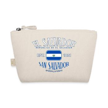El Salvador Republic Flag El Salvador 1821 - Organic Pouch - nature - Front