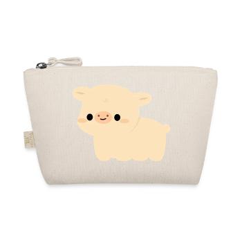 Charolais Cow - Organic Pouch - nature - Front