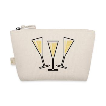 3 Sektgläser (Sekt / Trichter / Zu / 2C) - Trousse biologique - nature - Devant