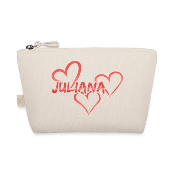 Vorname Juliana - Bio-Täschchen - Natur - Vorne