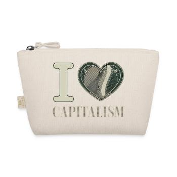 I Love Capitalism Entrepreneurs Stocks Capitalism - Organic Pouch - nature - Front