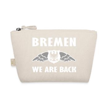 Bremen We Are Back Adler Wappen - Bio-Täschchen - Natur - Vorne