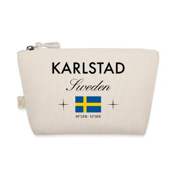Karlstad, Suède, coordonne le souvenir de voyage - Trousse biologique - nature - Devant
