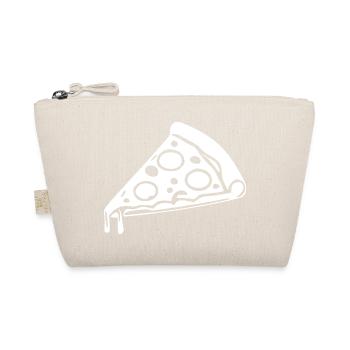 Pizza Slice Gift Pizzeria - Organic Pouch - nature - Front