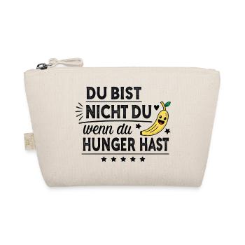 Du bist nicht du, wenn du Hunger hast - Bio-Täschchen - Natur - Vorne