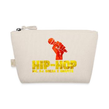 Hip Hop Fist Basketball Tee - Organic Pouch - nature - Front
