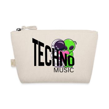 Alien Hug Duo Neon Glow - Organic Pouch - nature - Front
