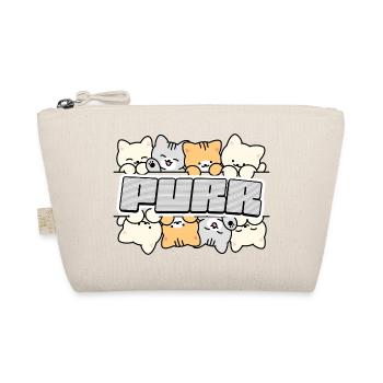 Cat Crew  Logo - Organic Pouch - nature - Front