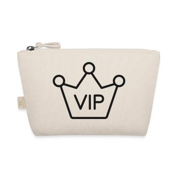 VIP-Kronenabzeichen - Bio-Täschchen - Natur - Vorne