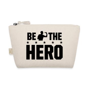 Be the Hero Darts Player Pub Sport - Bio-Täschchen - Natur - Vorne