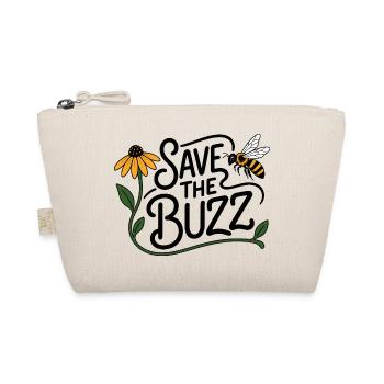 SAVE THE BUZZ – Bienen und Biodiversität - Bio-Täschchen - Natur - Vorne