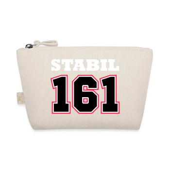 STABIL 161 - FOOTBALL RED - Bio-Täschchen - Natur - Vorne