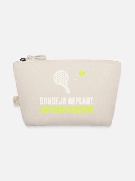 Padel Bandeja geplant, Luftloch geliefert - Bio-Täschchen - Natur
