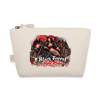  Black Forest Night Rider Motorrad Biker - Bio-Täschchen - Natur - Vorne