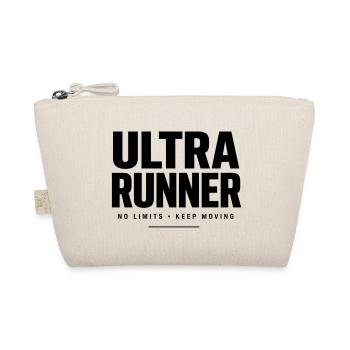 Ultra Runner No Limits Keep Moving - Bio-Täschchen - Natur - Vorne