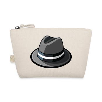 Gangster-Hut-Fedora - Bio-Täschchen - Natur - Vorne