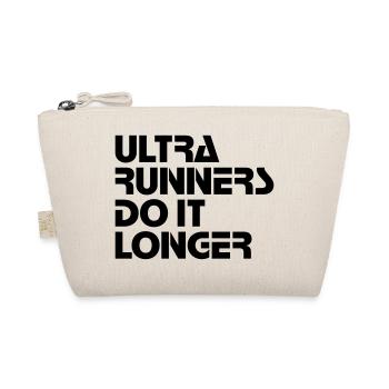 Ultra Runners Do It Longer Shirt - Bio-Täschchen - Natur - Vorne