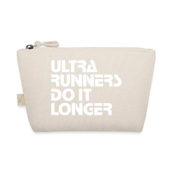 Ultra Runners Do It Longer Shirt - Bio-Täschchen - Natur - Vorne