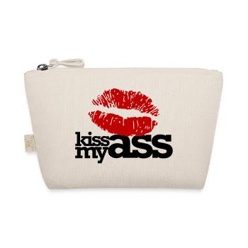 Kiss my ass - Organic Pouch - nature - Front