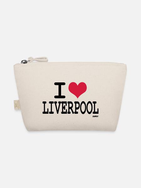 i love by wam - Organic Pouch - nature - Front
