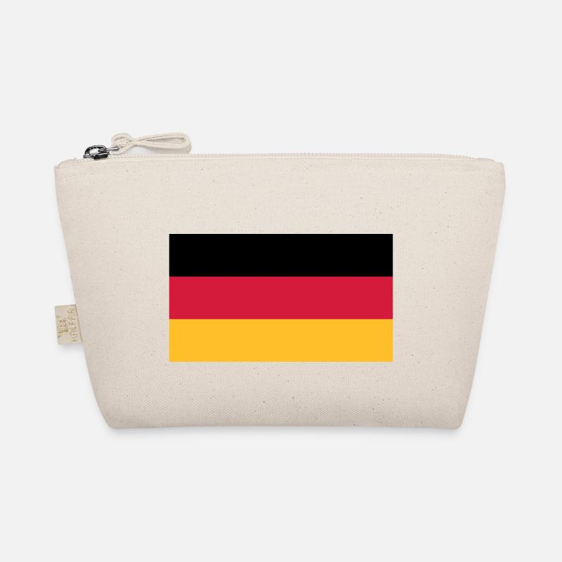 Germany Flag Black Red Gold Organic Pouch