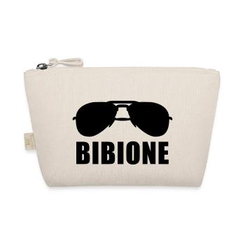 Coole Bibione Sonnenbrille - Bio-Täschchen - Natur - Vorne