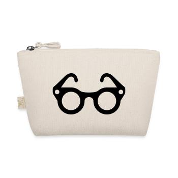 hipster brille - Bio-Täschchen - Natur - Vorne