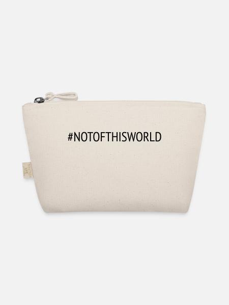 Hashtag #notofthisworld - Bio-Täschchen - Natur