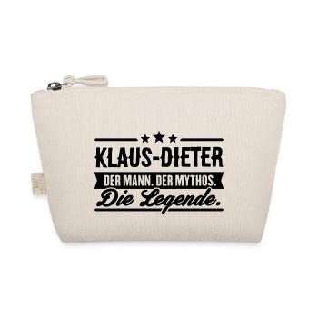 Man Myth Legend Klaus-Dieter - Organic Pouch - nature - Front